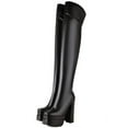 thumbnail image 4 of Professional Customized Plus Size Chunky Heel Platform Thigh Boots Women's Over The Knee Boots, 4 of 6