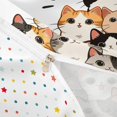 thumbnail image 4 of meiyoeat Hello Cat Bedding,Cute Print Duvet Cover Full For Girl,Reversible,3pcs,1 Duvet Cover and 2 Pillowcases, 4 of 6