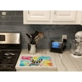 thumbnail image 2 of Boston Terrier Hippie Dawg Glass Cutting Board Large 12 in x 15 in, 2 of 5