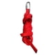 thumbnail image 2 of Cuerda para caballos, perno de latón, presión, accesorios para ganado, doble capa, rienda ecuestre, correas de cabestro para carreras , ROJO, 2 of 5