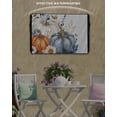 thumbnail image 6 of Outdoor TV Cover 60 to 65 Inch Weatherproof, Fall Thanksgiving Waterproof TV Screen Protector for Outside Decor with Zipper and Pocket 58"L x 37"H , Orange White Blue Pumpkin Rustic Leaf Flower, 6 of 7