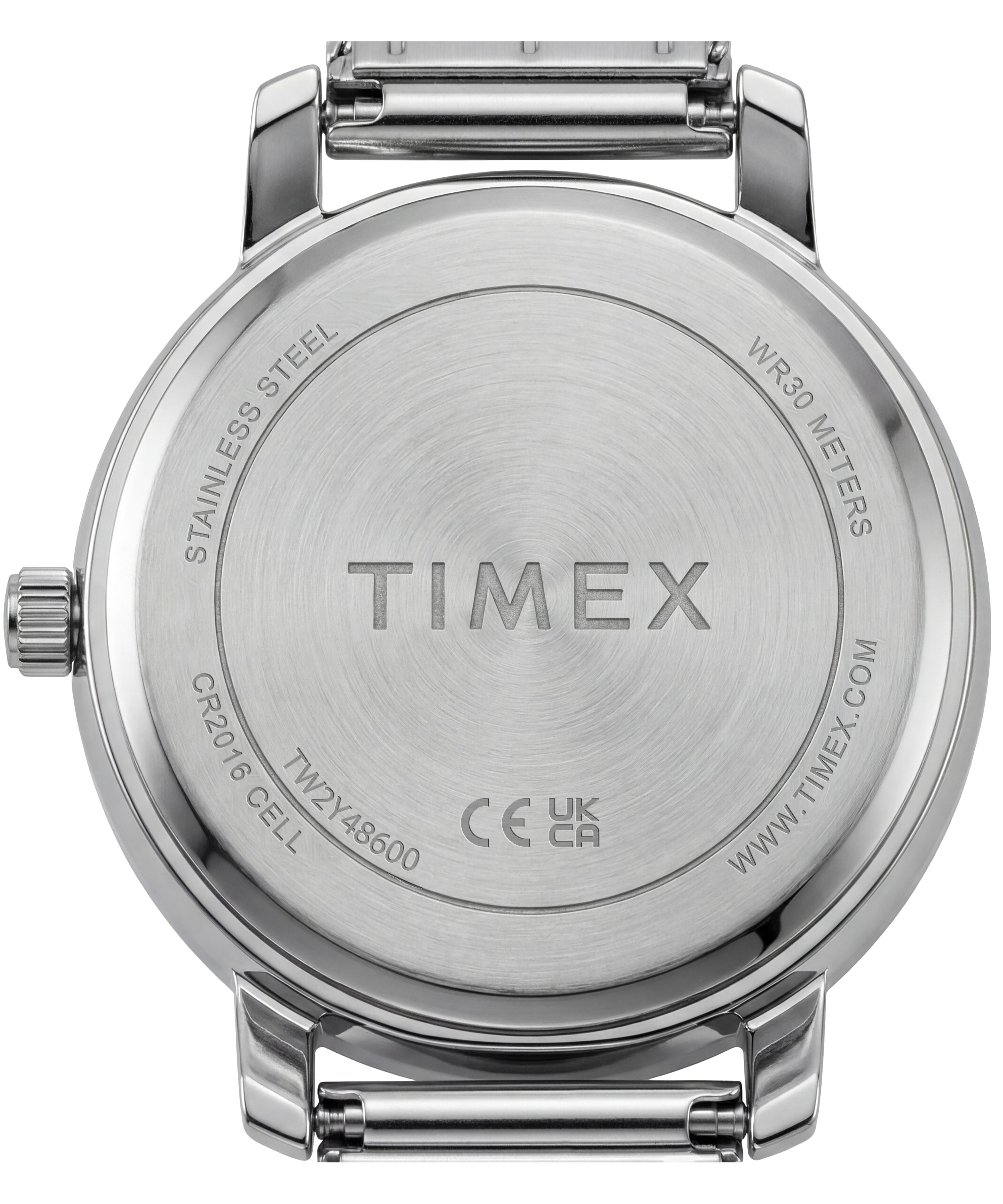 Timex Women's Main Street 31mm Watch - Silver-Tone Mesh Bracelet Silver-Tone Dial Silver-Tone Case