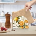 thumbnail image 2 of Yayeee Napkin Holder for Table Set of 2 Kitchen Paper Tissue Organization, Oranges Watercolor, 2 of 8
