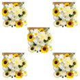thumbnail image 3 of Wweixi Whimsical Blooms Low Maintenance Artificial Flower Collection Realistic 23new style LH001 5Set, 3 of 6