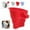4.72Inch Red-A31, variant on New Flour Funnel for Kitchen Aid Mixer, Easy Pour No-Mess Attachment, Anti-Spill Pouring Shield Attachment for 4.5-5 Qt Tilt-Head (KSM150/KSM155), Durable Dishwasher Safe