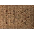 thumbnail image 1 of Ahgly Company Indoor Rectangle Oriental Brown Industrial Area Rugs, 7' x 10', 1 of 4