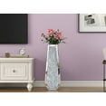 thumbnail image 5 of SHYFOY Glam Tall Crushed Diamond Floor Vase Flowers Floor Vase Glass Vases for Home Decor, 5 of 6