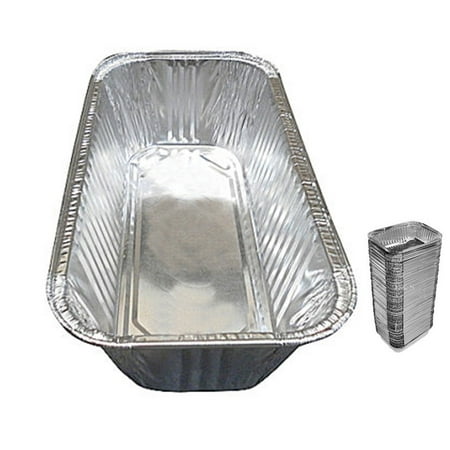 10 Pack 3 Lb Aluminum Foil Loaf Pan Disposable Bread Container Baking Tins New