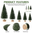 thumbnail image 4 of Decoración de árbol de Navidad Ayieyill Mini, 30 unidades con base de madera, 4 of 6