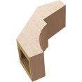 thumbnail image 6 of Ekena Millwork 5"W x 12"D x 12"H Monterey Rough Cedar Woodgrain TimberThane Knee Brace, Primed, 6 of 6
