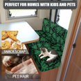 thumbnail image 5 of POLERO RV Booth Seat Covers Stretch, Compatible with Camper Travel Trailer, Camper Cushion Covers Fit for RV Camper Car Bench Sofa 4 Pieces, 5 of 8