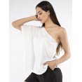 thumbnail image 4 of Blusa asimétrica de un hombro AMAD Casual para mujer Talla M, 4 of 5