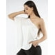 thumbnail image 4 of Blusa asimétrica de un hombro AMAD Casual para mujer Talla L, 4 of 5