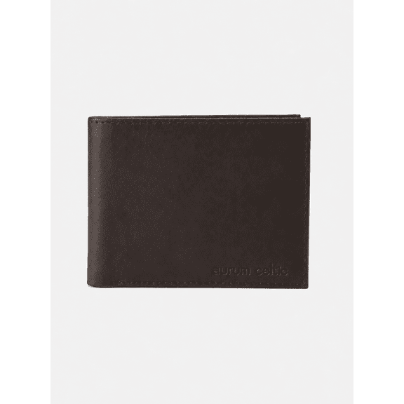 Genuine Leather Bi-Fold Wallet with Coin Pocket | Slim & Stylish Men’s Wallet | RFID Blocking