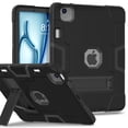 thumbnail image 3 of Rugged Case For iPad Air 11 inch M4/M3/M2 (2026/2025/2024) Shockproof Cover with Kickstand & Pencil Holder, 3 of 8