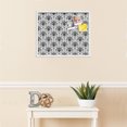 thumbnail image 3 of PinPix 24x20 Custom Cork Bulletin Board Grand Floral Motif Poster Board Has a Fabric Style Canvas Finish, Framed in Grand Floral Motif, by ArtToFrames (PinPix-181), 3 of 5