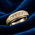 thumbnail image 4 of Pompeii Mens 1/6ct Yellow Gold Diamond Wedding Ring Band (G/H,I2), 4 of 5