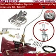 thumbnail image 1 of American Shifter  TH200 Shifter Kit Chrome 23 in. Swan E Brake Cable Clamp Clevis Trim Kit Dipstick for F69A9, 1 of 1
