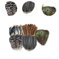 thumbnail image 6 of Tachiuwa Crafts Feathers Artificial Feather Decorative Art Supplies Ornament Colorful Feathers Handicraft Accessories for DIY Crafting 50pcs, 6 of 9