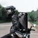 thumbnail image 5 of SULAITE Bolsa de cola de motocicleta impermeable para equipaje de asiento trasero de nailon de gran capacidad Likrtyny Accesorios para autos y motos, 5 of 8