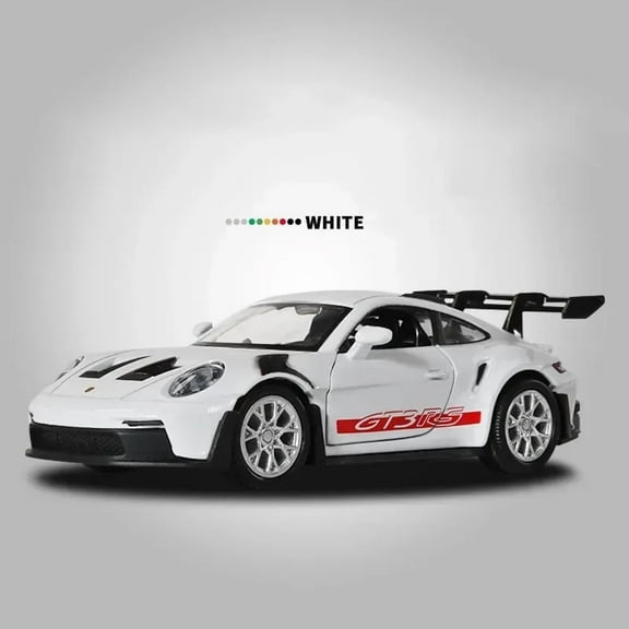 1:36 Porsche 911 GT3 RS Alloy Mini Car Model Racing Diecasts Metal Toy Sports Simulation Collection Pull Back Childrens Gifts