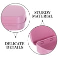 thumbnail image 3 of IDEANATEGRATE 12Ud Estuche Rectangular De Hojalata Rosa Con Bisagra Para Guardar Joyas Y Objetos Pequeños, 3 of 6