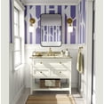 thumbnail image 2 of S4sassy Removable Contemporary Purple Wall Decor, Geometric Branch Print Textured Contact Paper for Walls, Cabinets, Dresser, Self Adhesive Vinyl Wallpaper Roll, Waterproof Contact Paper - 25"x120", 2 of 9