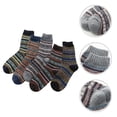 thumbnail image 1 of unbranded 5Pares Calcetines De Para Mujer Con Estilo Vintage Y Materiales De , Y Poliéster, 1 of 7