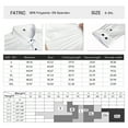 thumbnail image 4 of BUYJYA Men's Muscle Dress Shirts Casual Button Down Long Sleeve Elasticity Athletic Fit Wrinkle-Free Shirt, 4 of 6