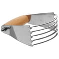 thumbnail image 2 of Miangastore Metal Dough Cutter Pastry Dough Scraper Baking Dough Tool Baking Flour Mixing Tool, 2 of 9