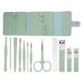 thumbnail image 1 of Earpick,12pcs Manicure Set Stainless Cuticle Pusher Nail Clippers Built for Professionals, 1 of 7