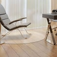thumbnail image 5 of Crystal Clear Round Tablecover Vinyl Frosted Waterproof Protector 2mm Thick Plastic Matte PVC Table Cover Pad Desk Mat Circular Desk Chair Pad (Size : Dia.59 Inches/Diameter 150cm), 5 of 6