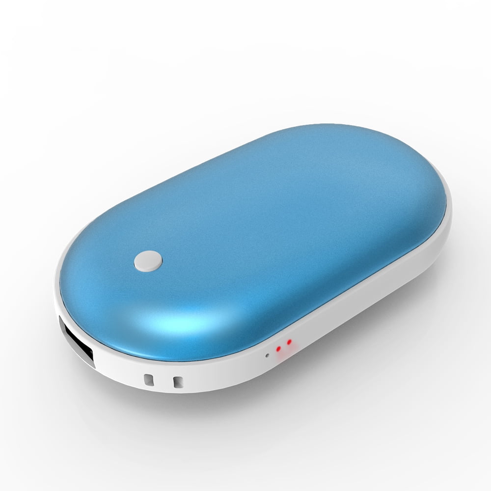 Reusable Hand Warmer Rechargeable, Portable DoubleSided Pocket Hand