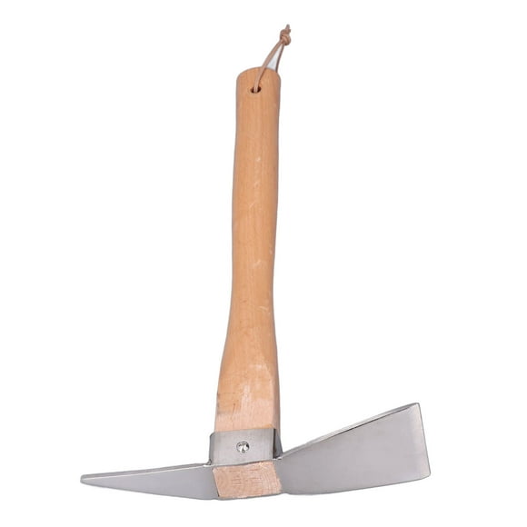 Pickaxe, Hoe Garden Tool Light Weight Stainless Steel for Gardening for Pot Culture for Courtyard
