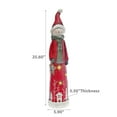 thumbnail image 2 of Christmas Led Magnesia Tall Red Snowman Figurine, 2 of 3
