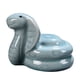 thumbnail image 1 of Figura de mascota de cerámica pequeña, realista, decoración de escritorio, miniaturas de arcilla para la ceremonia del té. Serpiente, 1 of 9