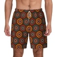 thumbnail image 2 of Goofa 60s and 70s Aesthetic1 Printed Men's Swim Trunks Board Shorts Quick Dry Mens Swimming Trunks with Compression Liner,Breathable Fit Hawaii Beach Shorts-Large, 2 of 9