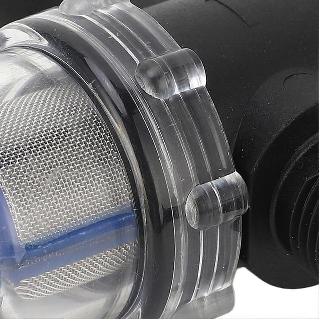 1/2 in-14 Female Thread Inline Filter, 50 Mesh Screen, Plastic Construction, Water Filter for Pipeline