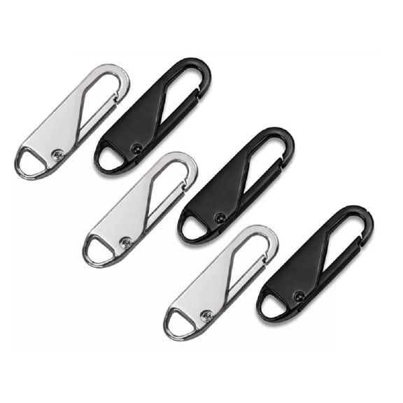 8 Piece Zipper Fixer Repair Kit, Detachable Pull Tabs for Luggage, Clothing and Accessories, TIKA