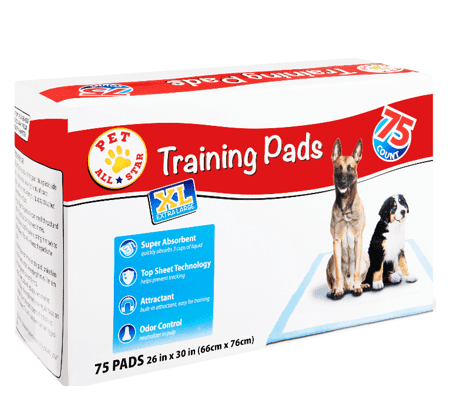 Pet All Star XL Training Pads, 26 in x 