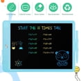 thumbnail image 2 of DAMAIE LCD Writing Tablet 9.8*6.8in Colorful Screen Pressure Sensitive Blue, 2 of 7