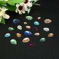 thumbnail image 6 of Uxcell Flat Back Acrylic Teardrop Gems, 18x13mm Teardrop Rhinestones Bead, Green 50Pcs, 6 of 6