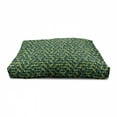 thumbnail image 4 of Abstract Pet House, Geometric Composition Modern Art Inspirations Green Toned Illustration, Outdoor & Indoor Portable Dog Kennel with Pillow and Cover, 5 Sizes, Sea Green and Green, by Ambesonne, 4 of 5
