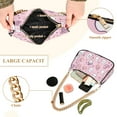 thumbnail image 2 of FORMRS Womens Shoulder Bag with Chain Strap Clutch Purse Cute Tote Handbag, Pink Halloween, 2 of 7