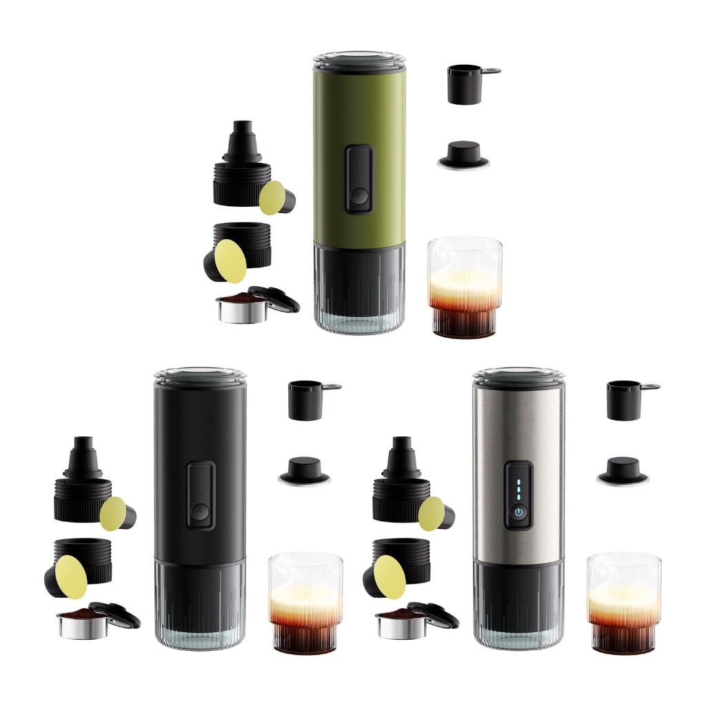 PatungKu Dense Rustless Coffee Maker combined Plan Constructed In Rechargeable Battery for Outdoor Telecommute