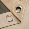 thumbnail image 4 of Curtain Velvet Thickened Blackout Roman Rod Bedroom Living Room Hotel Solid Color Polyester Curtain-week, 4 of 4