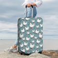 thumbnail image 4 of Wukai Funny Chicken Elastic Luggage Cover: Personalized Protection for Your Suitcase - Fits 19~29-inch, Washable & Durable Travel Companion-X-Large, 4 of 8