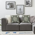 thumbnail image 2 of nygtbtfer Throw Pillow Covers Carpet Ethnic Pillow Cases Rug Throw Pillows Set of 2 Home Decor for Room Porch Patio Couch Outdoor White, 2 of 7