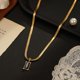 thumbnail image 5 of Jeiawidi Collar de oro para mujer con colgante delicado chapado en 18 quilates, collares personalizados para mujer, 5 of 5