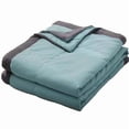 thumbnail image 1 of Sommarkyltäcke för varma sovare och nattsvettningar, svalkande täcke - Dubbelsidig kyleffektfilt Cooler Fiber, isfilt för hela säsongen-XF3-, 1 of 2